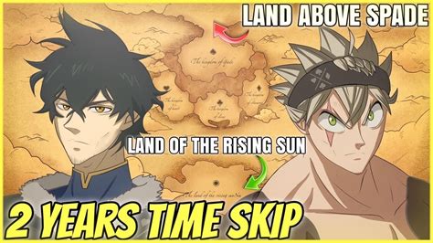Black Clover New Second Time Skip 2 Years Youtube