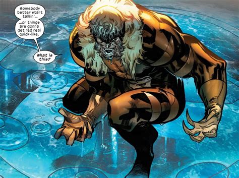 Marvel To Publish Victor Lavalles Sabretooth Comic In January 2022