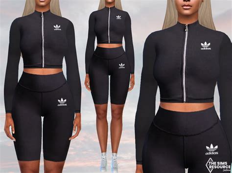 The Sims Resource Jogging Athletic Outfits