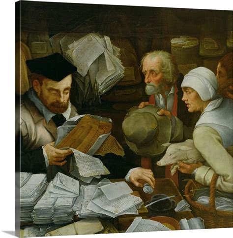 The Tax Collector 1543 Wall Art Canvas Prints Framed Prints Wall