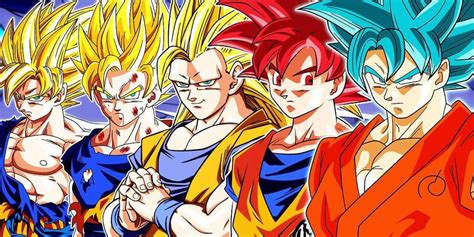 18 anime images in gallery. Ranking the Super Saiyan Transformations Worst to Best ...