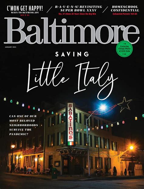 Baltimore Magazine Magazine Get Your Digital Subscription