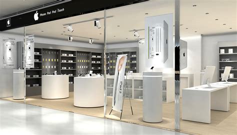 Apple Cell Phone Store Interior Design And Retail Fixtures
