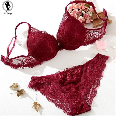 Buy Alinry 2017 New Sexy Bra 5 Colors Floral Lace Brasier Mujer Push Up