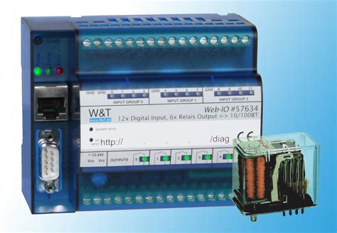 If no data plan service selected, casual data charges may apply. WuT data sheet: Web-IO Relay