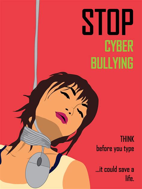 Cyber Bullying Poster On Behance