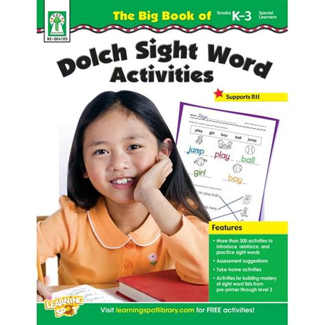 Key Education Dolch Sight Word Activities Resource Workbook