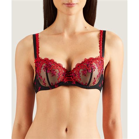Romance Dete Half Cup Bra For Her From The Luxe Company Uk