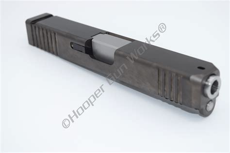 Fluted Barrel for Glock 19 G19 9mm Flush Cut & Crowned w/ Pocket