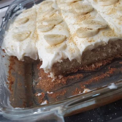 With sour cream, the cake turns out much much softer so try and use it instead. BANANA CAKE WITH CREAM CHEESE FROSTING