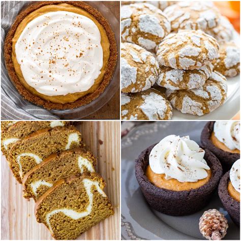 20 Easy Pumpkin Desserts To Make This Season