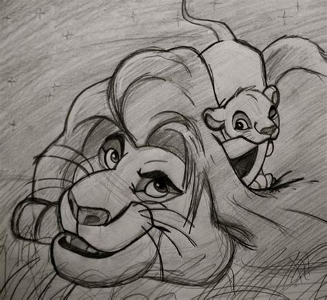 The Lion King In 2020 Lion King Drawings King Drawing Animal Drawings