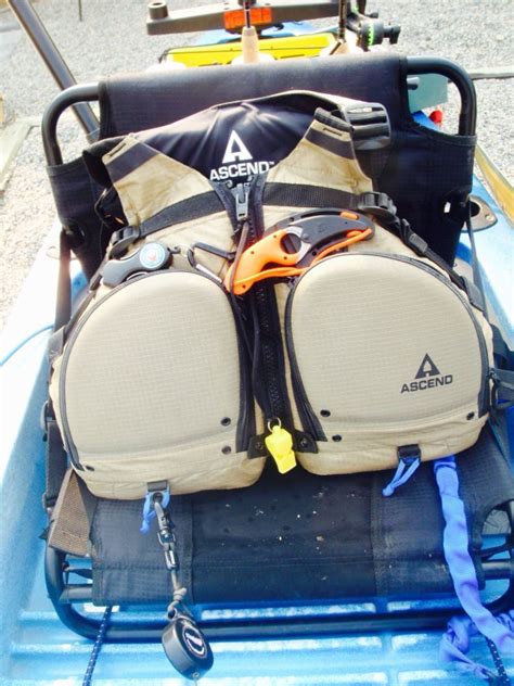 It is classified as a fishing kayak because it comes with three rod holders. Ascend FS12T | Kayak fishing, Kayaking, Bags