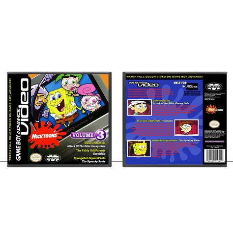 Nicktoons Collection Volume 3 Gbav Game Boy Advance
