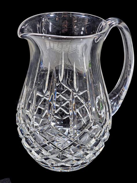 Lot Waterford Crystal Lismore Pitcher