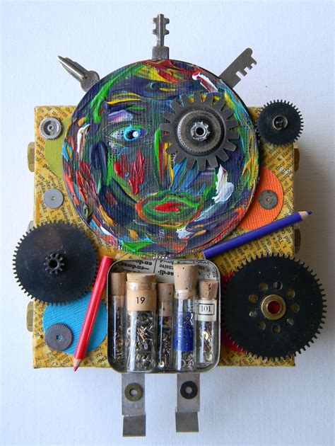 Recycled Art Collage Gear Takeover
