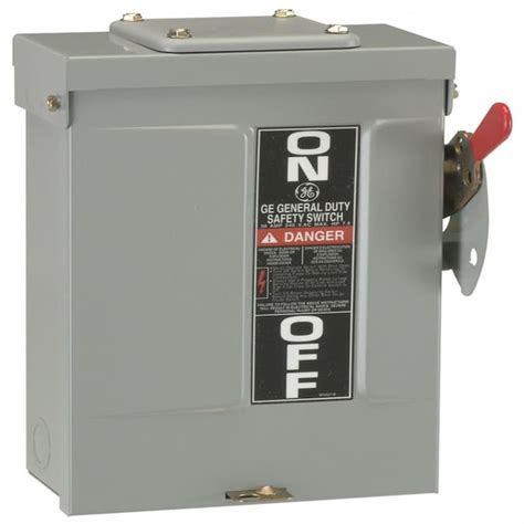 Ge 200 Amp Fusible Safety Switch Disconnect In The Electrical