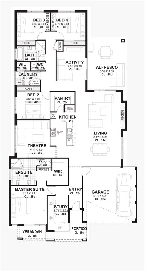 Even plans for a simple guest house. House Plans Home - 1 Storey 4 Bedroom House Plan , Free ...