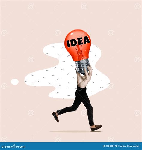 New Creative Idea Concept Stock Photo Image Of Lightbulb