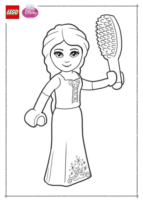 Kleurplaat disney prinsessen baby : Kids-n-fun | Kleurplaat Lego Disney Prinsessen Lego Disney Prinsessen