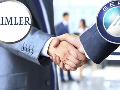 Geely und Daimler schließen Joint Venture für Fahrtvermittlung
