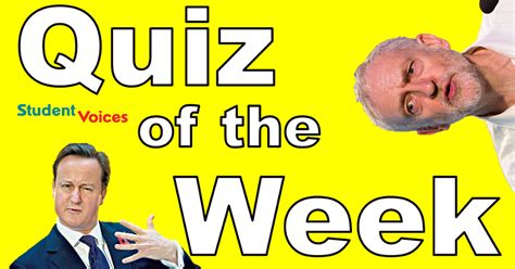 Politics Quiz Of The Week 3 200216 Student Voices