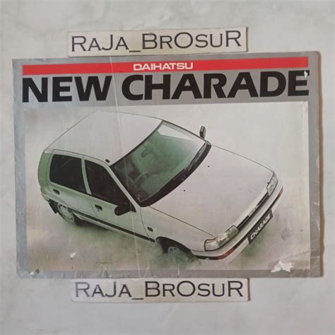 Jual Poster Brosur Katalog Leaflet Jadul Lawas Daihatsu Charade 1987