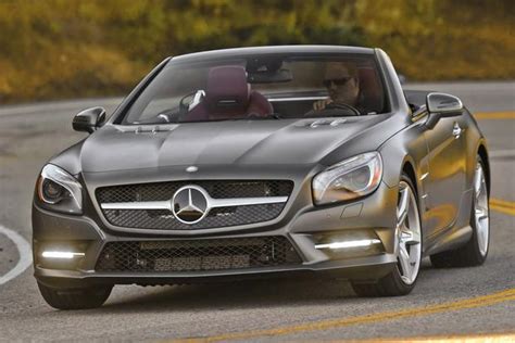 It's simply that the surrounding swirls of cool air always chill her. 2013 Mercedes-Benz SL550: New Car Review - Autotrader