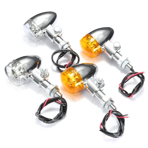 Motorcycle 9 LED Turn Signal Indicator Light Universal For Harley