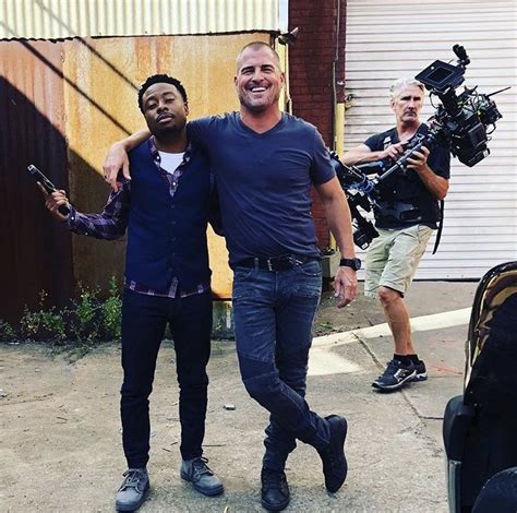 Justin Hires And George Eads Behind The Scenes Of Macgyver Macgyver