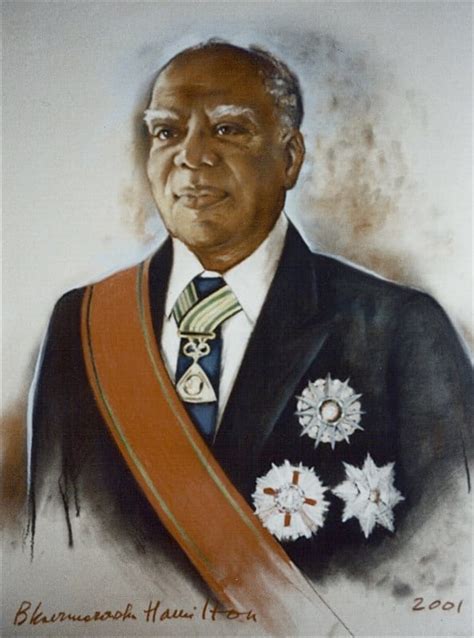 Sir Howard Cooke Governor General Of Jamaica Basia Hamilton