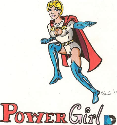 Power Girl By Halloranillustration On Deviantart