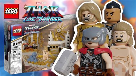 Marvel Super Heroes Thor Love And Thunder Custom Minifigures Set