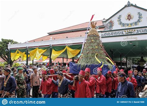 Grebeg Maulud Ceremony Held By Keraton Yogyakarta Editorial Photo
