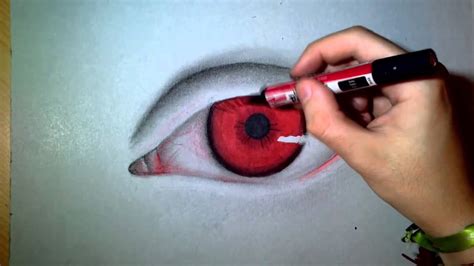 Realistic Vampire Eye Drawing Time Lapse Youtube