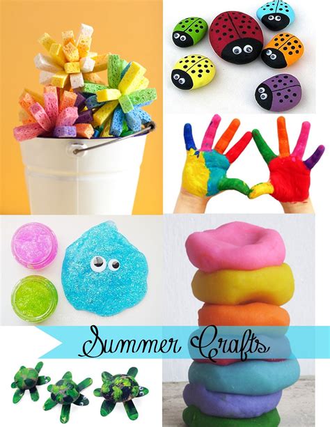 Being Creative To Keep My Sanity Summer Crafts For Kids