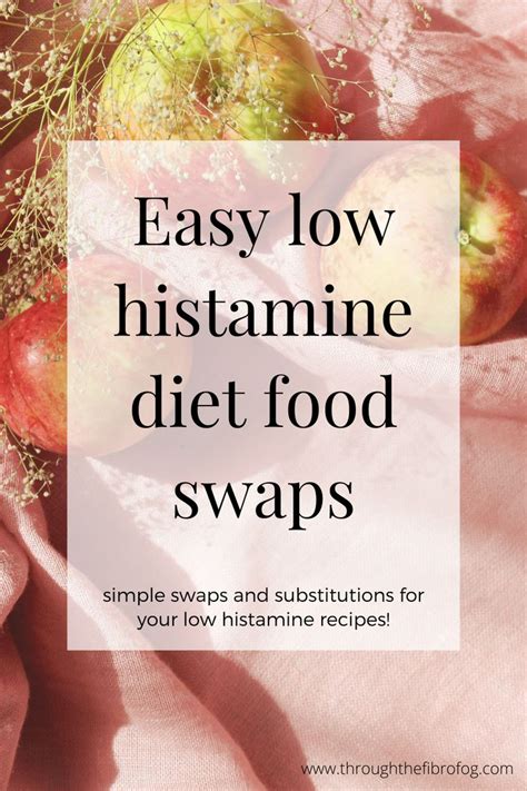 Easy Low Histamine Diet Food Swaps For Your Low Histamine Recipes And