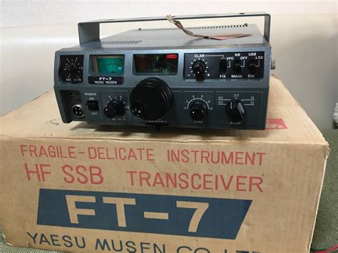 Yaesu Ft 7 Hf Amazing Hf Transceiver Former Boxed Collectors Boxed