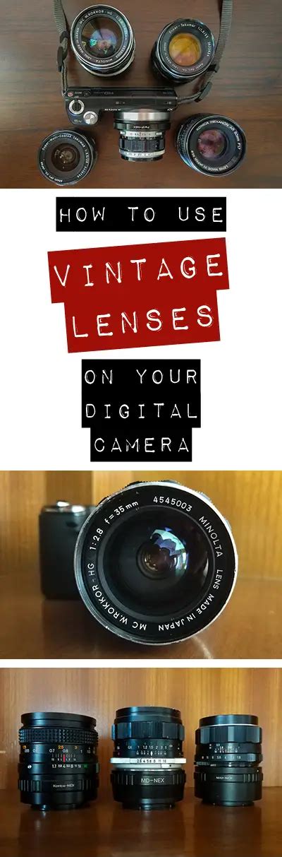 How To Use Vintage Lenses On Your Digital Camera My Favourite Lens