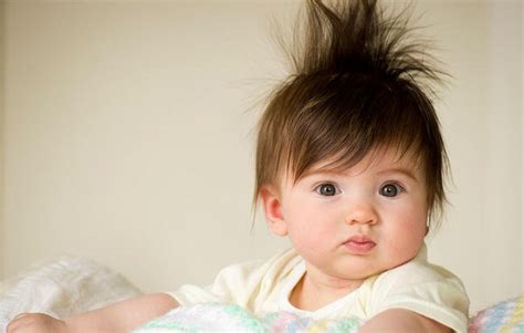 Babies often lose their hair during the first six months. 5 Products That Will Keep Baby Hairs Under Control Once ...