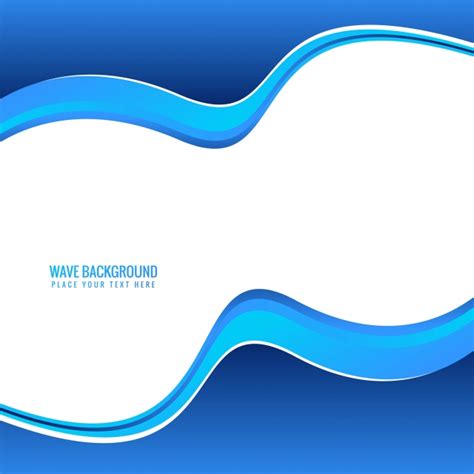 Modern Wave Vector Hd Png Images Modern Blue Wave Background Abstract