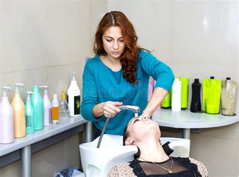 Woman In A Beauty Salon Stock Image Image Of Professional