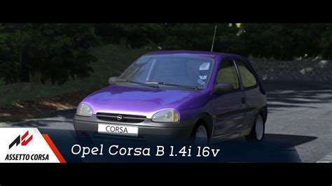 Assetto Corsa Opel Corsa B 1 4i 16v Gunma Gunsai Touge LINKS