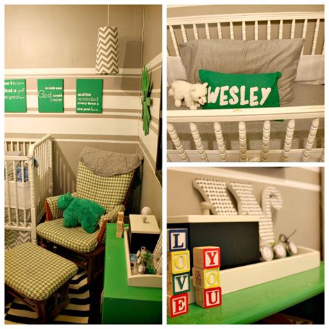 Wesleys Handmade Green Nursery Project Nursery