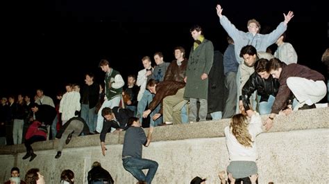 Fall Of The Berlin Wall Marked End Of Cold War