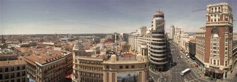 Madryt panorama zdjęcie stock editorial Obraz złożonej z hiszpania