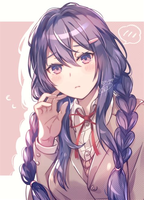 Yuri Doki Doki Literature Club Image By Ame Moti 3879864 Zerochan