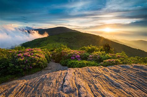 Appalachian Trail Sunset North Carolina Landscape Photography