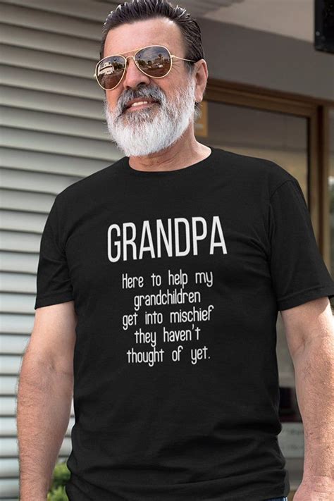 Funny Grandpa Shirt Grandad Ts Grandfather Shirt Fathers Day