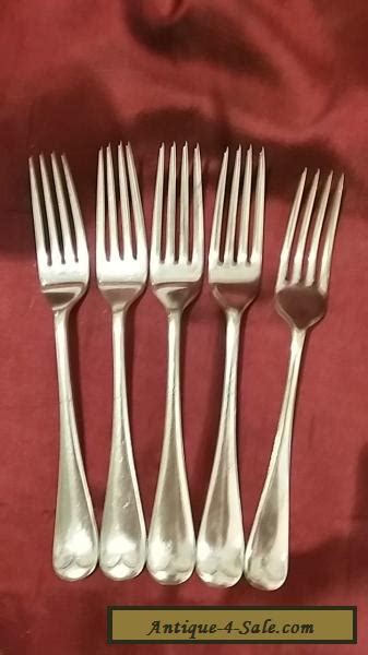 Antique Silver Plated Forks For Sale In United Kingdom